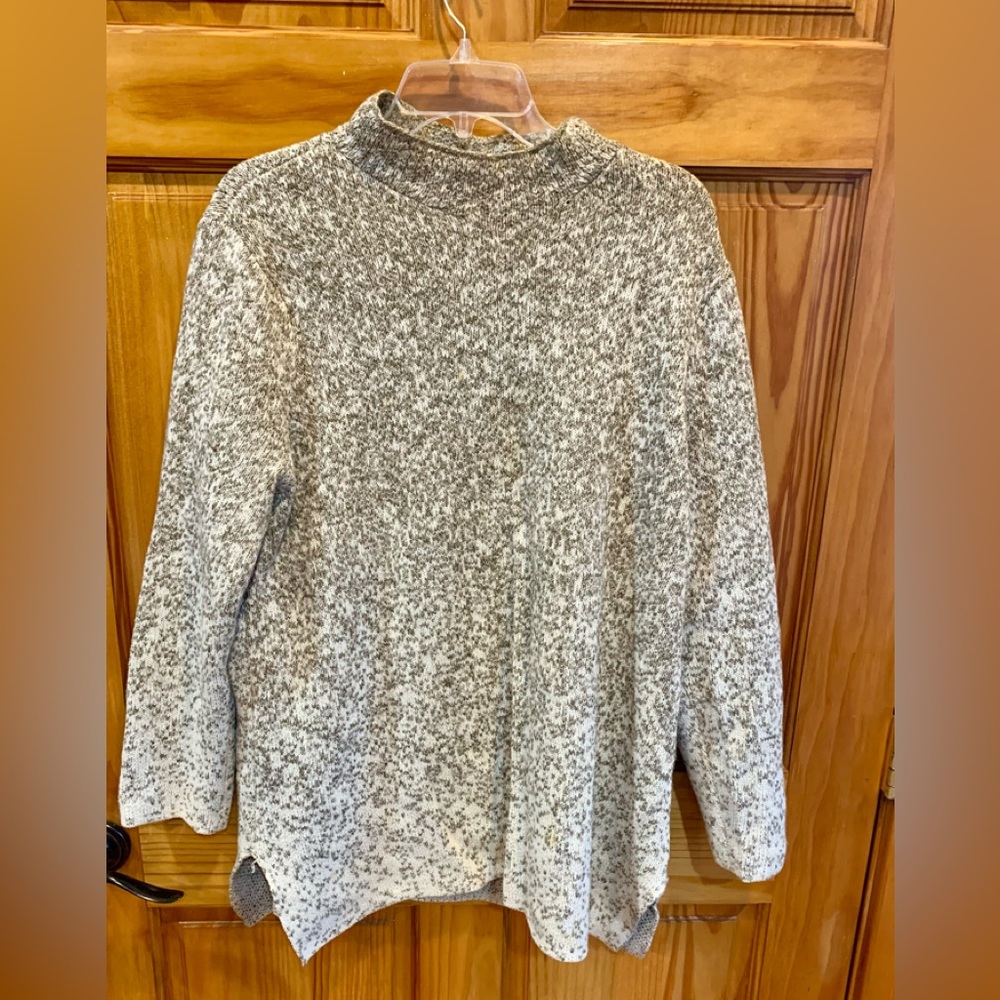 J Jill Mock Turtleneck Sweater